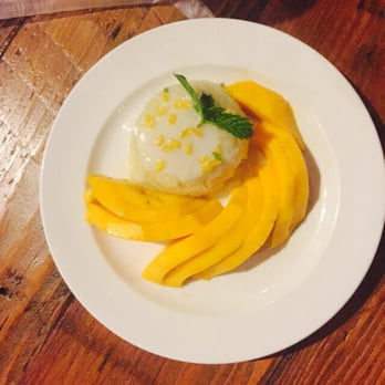 Mayuree Thai Tavern - Sticky mango rice - Thai Near Me - Baltimore, Maryland