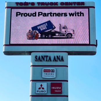Budget Bins - Budget Bins is a proud partner with Toms Truck Center! - Dumpster Rental Near Me - Chatsworth, California Budget Bins - Budget Bins is a proud partner with Toms Truck Center! - Dumpster Rental Near Me - Chatsworth, California