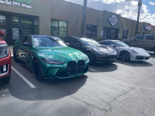 Photo of Cactus Window Tinting - Scottsdale, AZ, US. Some of our clients rides