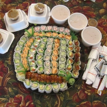 Well-Being Sushi - Small platter $50 - Sushi Bars Near Me - Dumont, New Jersey Well-Being Sushi - Small platter $50 - Sushi Bars Near Me - Dumont, New Jersey