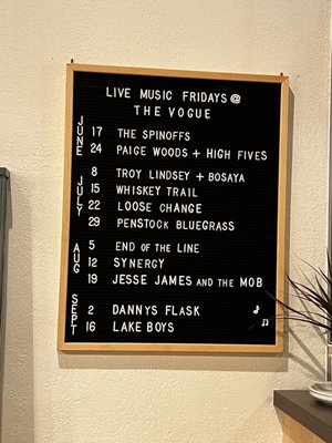 The Vogue Coffee Bar by null