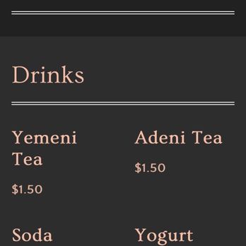 Sheba - Menu - Middle Eastern Near Me - Houston, Texas