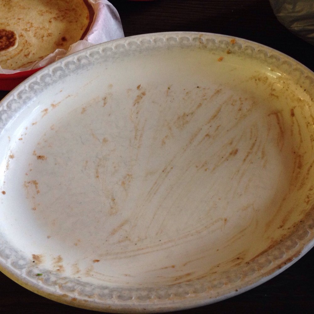 La Villa - I HATED the dish so this is what I did to the plate, I ATE IT ALL!!!! - Mexican Near Me - Kirby, Texas La Villa - I HATED the dish so this is what I did to the plate, I ATE IT ALL!!!! - Mexican Near Me - Kirby, Texas