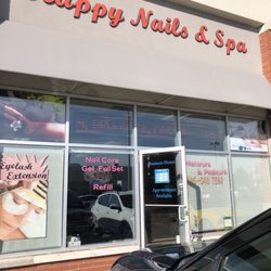 Happy Nail & Spa - Storefront. Right next to life labs