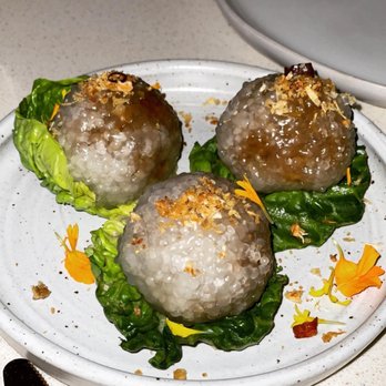 Khâluna - Sakoo - shiitake, crimini, picked radish, peanuts, pistachios, tapioca pearls (10/10) - Laotian Near Me - Minneapolis, Minnesota Khâluna - Sakoo - shiitake, crimini, picked radish, peanuts, pistachios, tapioca pearls (10/10) - Laotian Near Me - Minneapolis, Minnesota