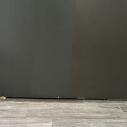 Cabinets To Go - Two different color cabinets back to back
