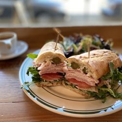 Breakaway Cafe - Ham based sandwich