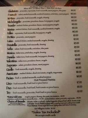 Menu photo 3 Puffy's Tavern New York, NY Menu photo 3 Puffy's Tavern New York, NY