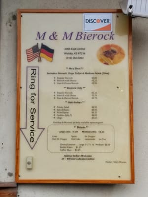 M & M BIEROCK - Updated January 2026 - 41 Photos & 38 Reviews - 2065 E  Central Ave, Wichita, Kansas - German - Restaurant Reviews - Phone Number -  Yelp