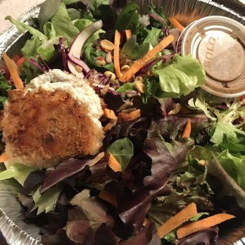 Backstreet Simply Delicious - House salad with fried goat cheese - Seafood Near Me - West Cape May, New Jersey Backstreet Simply Delicious - House salad with fried goat cheese - Seafood Near Me - West Cape May, New Jersey