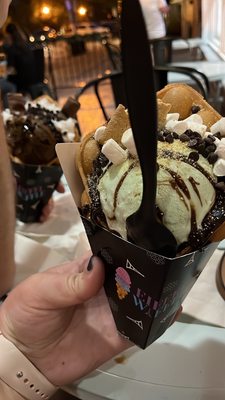EIFFEL WAFFLE- Downers Grove by null