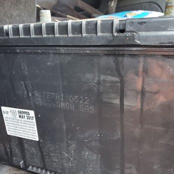 Pep Boys - Leaking battery that was shelved on May 2017.   3 months before purchase. - Auto Repair Near Me - Staten Island, New York