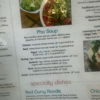 Bamboozle - Menu - Vietnamese Near Me - Tampa, Florida