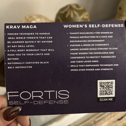 Fortis Self-Defense - Info