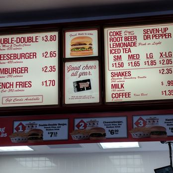 In-N-Out Burger - Menu. - Burgers Near Me - Alameda, California In-N-Out Burger - Menu. - Burgers Near Me - Alameda, California