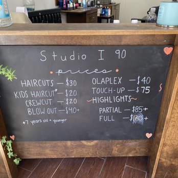 Studio I-90 - Menu - Hair Salons Near Me - Chicago, Illinois Studio I-90 - Menu - Hair Salons Near Me - Chicago, Illinois