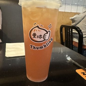 Thumbling - Strawberry Lychee Tea - Shanghainese Near Me - West Covina, California Thumbling - Strawberry Lychee Tea - Shanghainese Near Me - West Covina, California