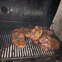 Juicy Jerk Jamaican Cuisine - Jerk pork.