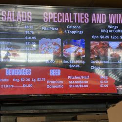 Boston House of Pizza - Menu