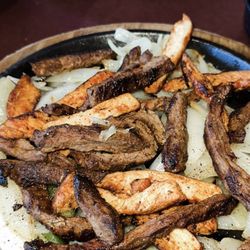 Wonderful World of Cooking Cafe - The parillada is Bomb plate that comes sizzling when it comes to your table