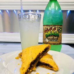 Caribbean Jerk Cuisine - Ginger beer and Beef Patty
