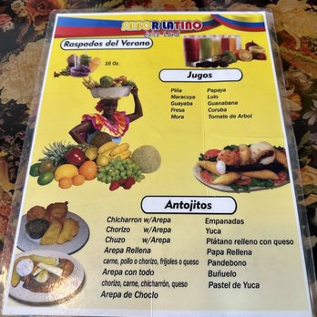 Sabor Latino - Dallas - Menu - Colombian Near Me - Dallas, Texas Sabor Latino - Dallas - Menu - Colombian Near Me - Dallas, Texas