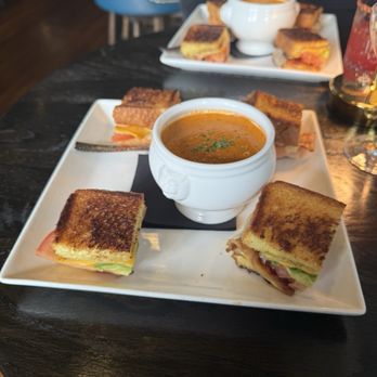 Grindstone Public House - Avocado BLT & Tomato Bisque - American Near Me - Noblesville, Indiana