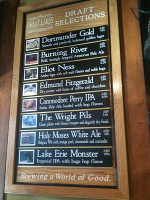 Menu photo 8 Great Lakes Brewing Cleveland, OH Menu photo 8 Great Lakes Brewing Cleveland, OH