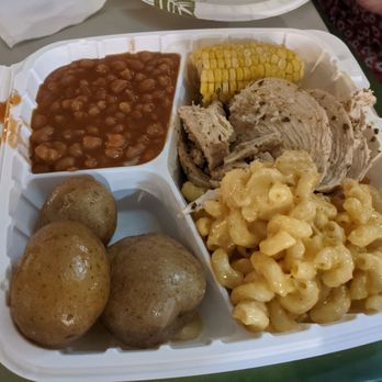 Awesome Country - a tray of food with beans, potatoes, and corn - Grocery Near Me - Boonville, New York Awesome Country - a tray of food with beans, potatoes, and corn - Grocery Near Me - Boonville, New York