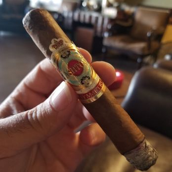 The Refuge Cigar Lounge - Ashton Symmetry, excellent flavor, smoke, and burn. It may cost more then your everyday smoke, but, it's well worth giving it a smoke. - Cigar Bars Near Me - Redlands, California The Refuge Cigar Lounge - Ashton Symmetry, excellent flavor, smoke, and burn. It may cost more then your everyday smoke, but, it's well worth giving it a smoke. - Cigar Bars Near Me - Redlands, California