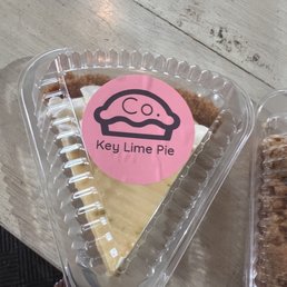 Key Lime Pie Slice
