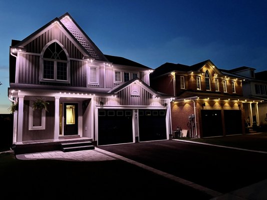 Permanent Smart Lighting - Enhance Your Home’s Curb Appeal & Security with Permanent Smart Lighting – Mount Albert, ON

Want your home to stand out year-round? Apex Impressions, proudly based in Mount Albert, ON, brings you permanent Gemstone Lights—beautiful, energy-efficient accent lighting controlled right from your phone. Our smart lighting systems don’t just transform your home’s curb appeal with stylish evening illumination—they also boost safety by brightening walkways, driveways, and entry points.

Say goodbye to dark corners and hard-to-see pathways. With custom-designed lighting, you’ll enjoy a safer, more welcoming home every night of the year. Each project is tailored for your property and professionally installed for long-lasting results.

Book Your Free Consult Today! Call 289-338-1706 to get started.