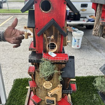 Lone Star Farmer’s Market - The most beautiful bird house by Special T Designs. - Farmers Market Near Me - Austin, Texas