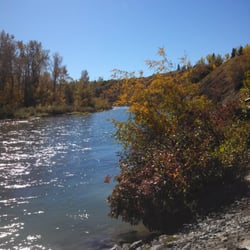 River Park - Snuck down to the river. Ssh.