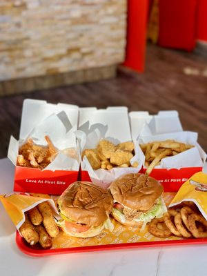Crispy Burger by null