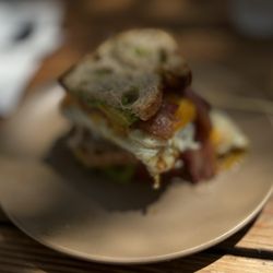 Palmys Pacific Beach - Delicious breakfast sandwich
