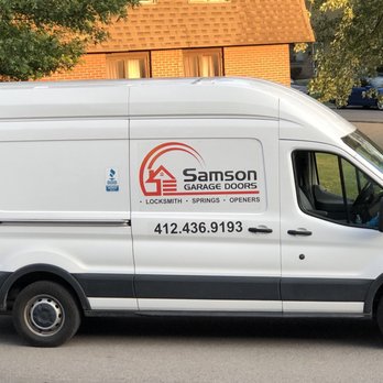 Samson Garage Doors - Their service van - Garage Door Services Near Me - Pittsburgh, Pennsylvania Samson Garage Doors - Their service van - Garage Door Services Near Me - Pittsburgh, Pennsylvania
