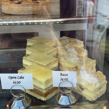 Left Bank Pastry - Seasonal Opera cake with pumpkin - Bakeries Near Me - Olympia, Washington Left Bank Pastry - Seasonal Opera cake with pumpkin - Bakeries Near Me - Olympia, Washington