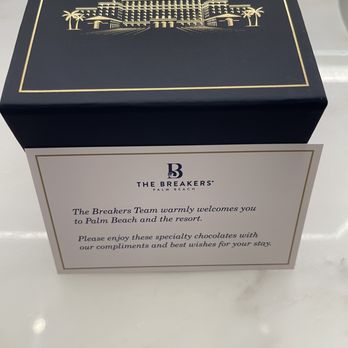 The Breakers - Welcome Gift - Hotels Near Me - Palm Beach, Florida