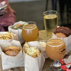 Gilman Brewing Company - Berkeley - Food from a different vendor but the beers made the meal.