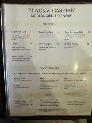 Menu photo 2 Black & Caspian Chicago, IL Menu photo 2 Black & Caspian Chicago, IL