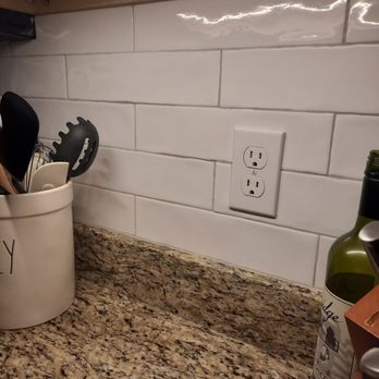 Northern Tile Works - Finished backsplash - Tiling Near Me - Stoneham, Massachusetts
