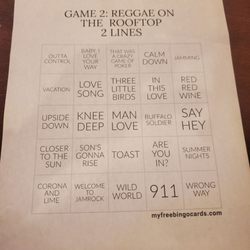 The Beach House Bar & Grille - Reggae Singo Trivia!