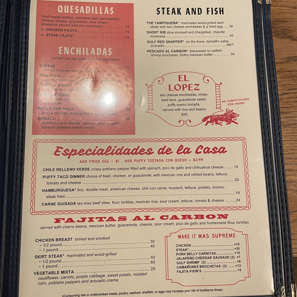 Superica - Menu - Tex-Mex Near Me - Houston, Texas Superica - Menu - Tex-Mex Near Me - Houston, Texas