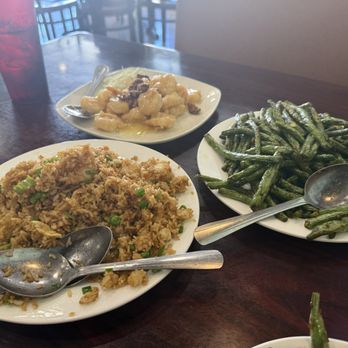 Szechuwan Garden - 1002. Shrimp Fried Rice, 804. Sauteed Green Beans, 101. Crispy Walnut Shrimp - Chinese Near Me - Glendora, California Szechuwan Garden - 1002. Shrimp Fried Rice, 804. Sauteed Green Beans, 101. Crispy Walnut Shrimp - Chinese Near Me - Glendora, California