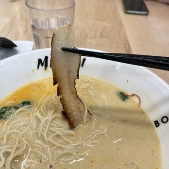 Midori Ramen - Fatty bacon in the soup - Ramen Near Me - Richmond Hill, Ontario