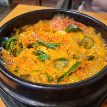 Dae Bak Korean Restaurant - Spicy sausage stew - Korean Near Me - Mint Hill, North Carolina Dae Bak Korean Restaurant - Spicy sausage stew - Korean Near Me - Mint Hill, North Carolina