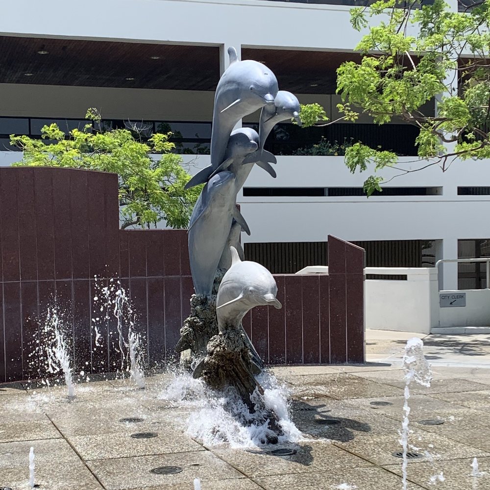 Cerritos Library - Outdoor Dolphin Fountain - Libraries Near Me - Cerritos, California Cerritos Library - Outdoor Dolphin Fountain - Libraries Near Me - Cerritos, California