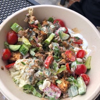 CAVA - Colorful creative bowl - Mediterranean Near Me - Winston-salem, North Carolina