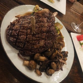 1909 - Steak with two different mushrooms, chard's - Bars Near Me - Temecula, California 1909 - Steak with two different mushrooms, chard's - Bars Near Me - Temecula, California